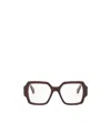 Celine Oversized Square Frame Glasses In White