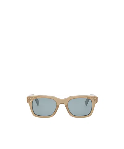 Celine Geometric Frame Sunglasses In Gray