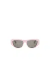 Celine Monochroms Acetate Cat-eye Sunglasses In Gray
