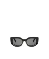 Celine Geometric Frame Sunglasses In Gray