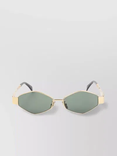 Celine Triomphe Metal 02 Sunglasses In Gold