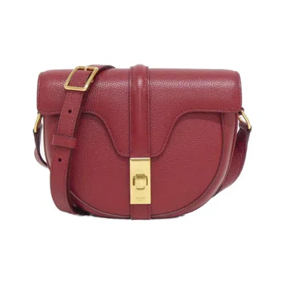 Pre-owned Celine Gold Leather Shoulder Bag ()