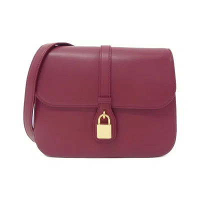 Pre-owned Celine Gold Leather Shoulder Bag ()
