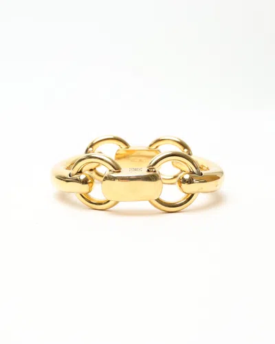 Celine Céline Gold-tone Horsebit Bracelet