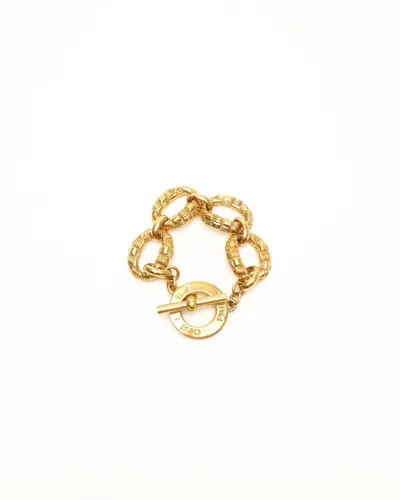 Celine Céline Gold-toned Bracelet