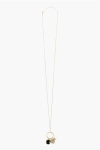 Celine Golden Effect Necklace With Pendant