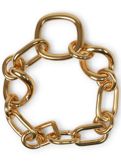 Celine Gourmette Mini Brass Bracelet In Gold