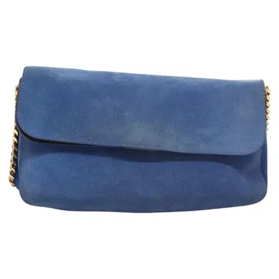 Pre-owned Celine Gourmette Suede Shoulder Bag ()