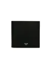 Celine Logo Print Bi-fold Wallet In Black