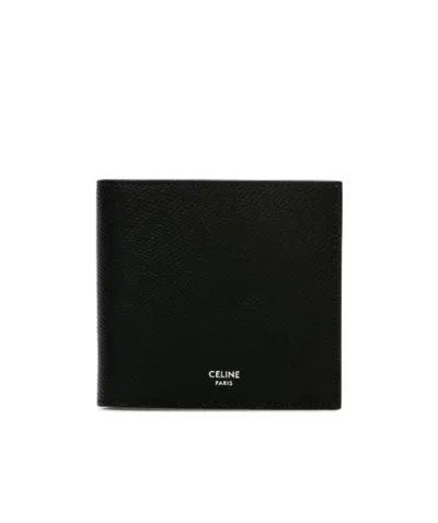 CELINE BI-FOLD WALLET IN GRAINED CALFSKIN