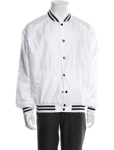 Pre-owned Celine Graphic Print Bomber Jacket In Multi