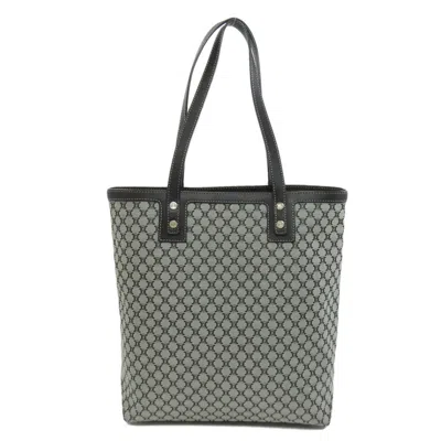 Pre-owned Celine Gray Canvas Tote Bag ()