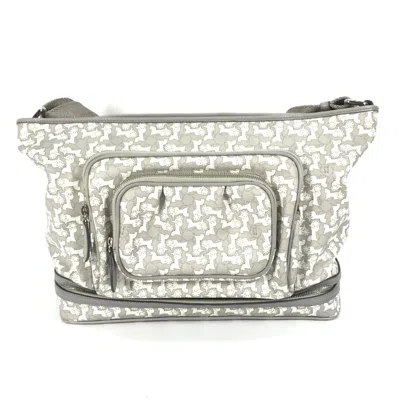 Pre-owned Celine Gray Light Blue Pvc Leather Eco-bag Shoulder Bag ()