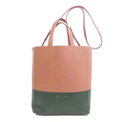 Pre-owned Celine Green Leather Tote Bag ()