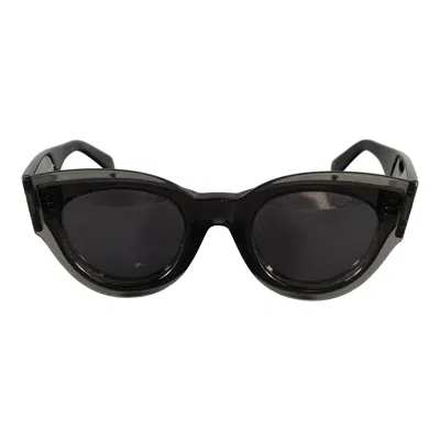 Pre-owned Celine Grey Acetate Sunglasses In Gray