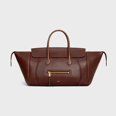 Celine H2 Shoulder Bag In Brown