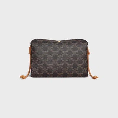 Celine H26 Crossbody Bag In Brown