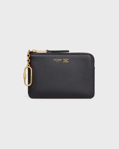 Celine H26 Wallet In Black