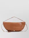 Celine Halfmoon Soft Handbag Top Handle In Brown