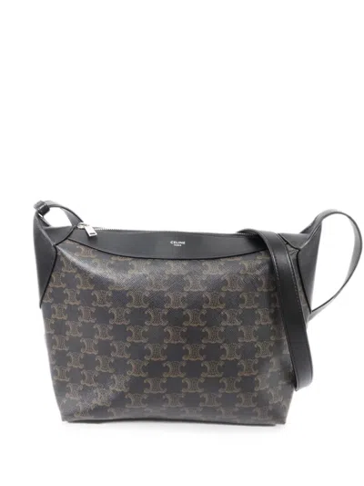 Pre-owned Celine Harry Shoulder Bag In Black