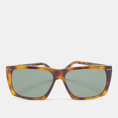 Pre-owned Celine Havana/green Cl40139i Rectangle Sunglasses