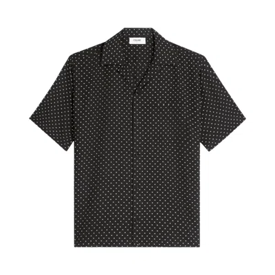 Pre-owned Celine Hawaiian Shirt 'noir/craie' | Black | Men's Size 40