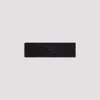 Celine Triomphe-patch Wool Headband In Black