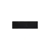 Celine Triomphe-patch Wool Headband In Black
