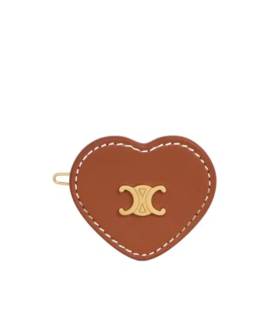 Celine Heart-shaped Hairpin