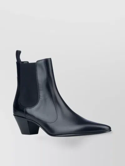 Celine Heel Toe Tab Boots