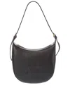Celine Heloise Small Leather Shoulder Bag In Black