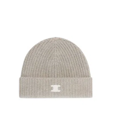 CELINE CELINE HERITAGE TRIOMPHE BEANIE