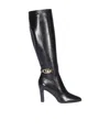 Celine High-heeled Boots In Black