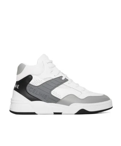 Celine High-top Sneakers In White