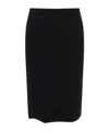 Celine High Waist Skirt In Black