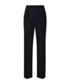 Celine Mid-waisted Straight-leg Pants In Black