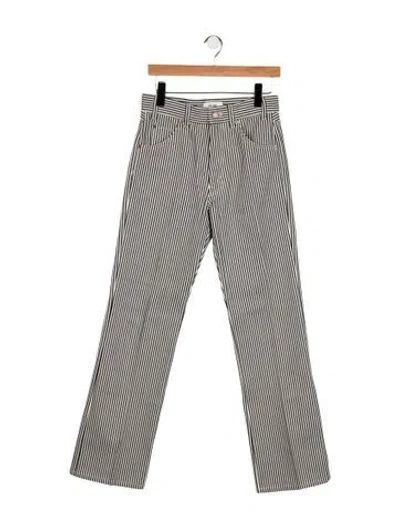 Pre-owned Celine High-rise Flared Jeans In Multicolor