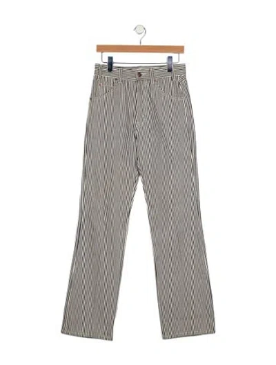 Pre-owned Celine High-rise Wide Leg Jeans