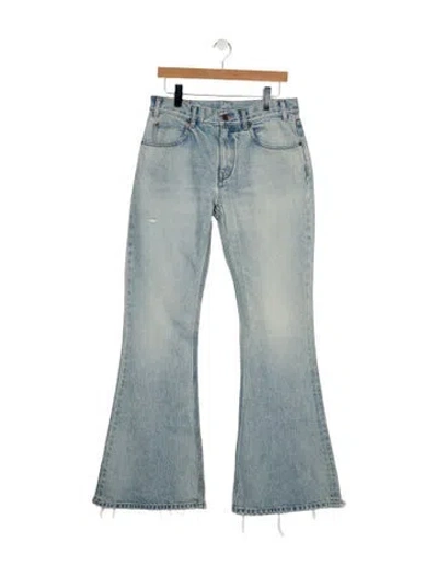 Pre-owned Celine High-rise Wide Leg Jeans W/ Tags In Blue