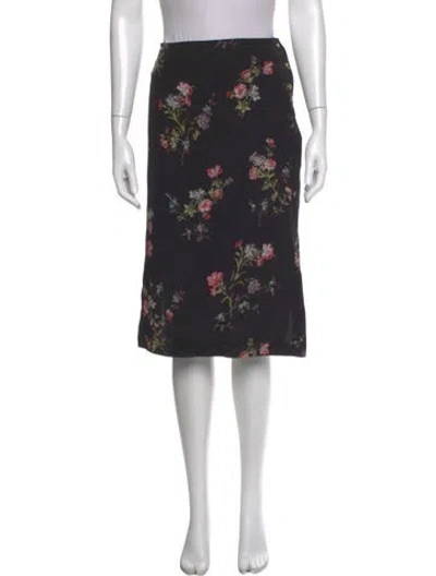 Pre-owned Celine Hobble Knee-length Skirt In Black