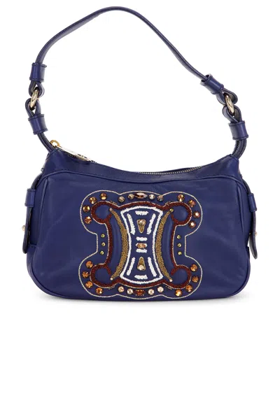 Pre-owned Celine Hobo Bag In Blue