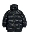 Celine Hooded Button Down Jacket In Black