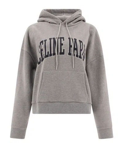 Celine Hooded Sweater In Gray