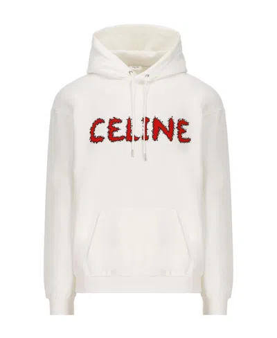 Celine Hoodie In White