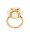 Celine Hoop Ring In Yellow