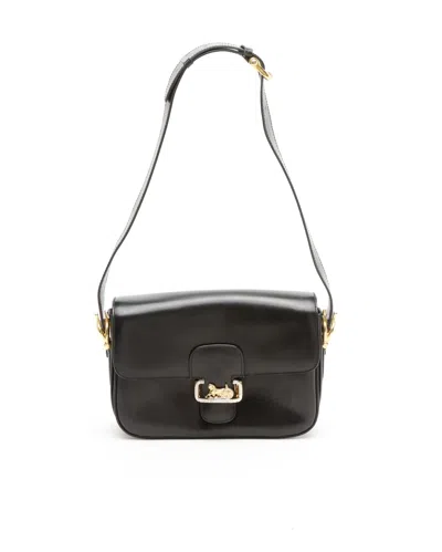 Celine Céline Horse Carriage Bag In Black