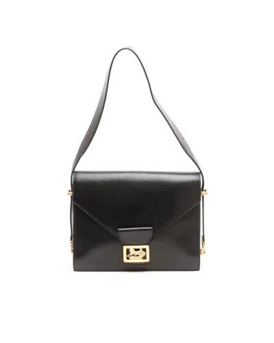 Celine Céline Horse Carriage Shoulder Bag In Black