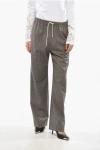 Celine Houndstooth Cashmere And Wool Pants Grösse 42 In Brown