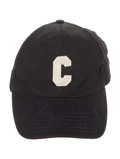 Pre-owned Celine Initial Baseball Cap In Black
