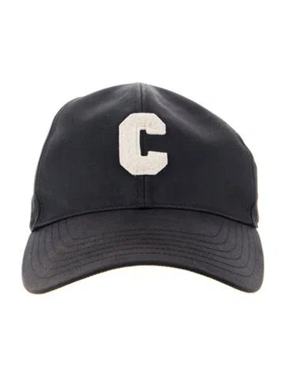 Pre-owned Celine Initial Baseball Cap In Black